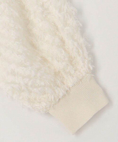 MICO COULIER(ミコクリエ)の「立体ジャガードZIPシャツブルゾン(ブルゾン・レディース・ベビーピンク/ブラック/キナリ・38)」の15枚目の写真