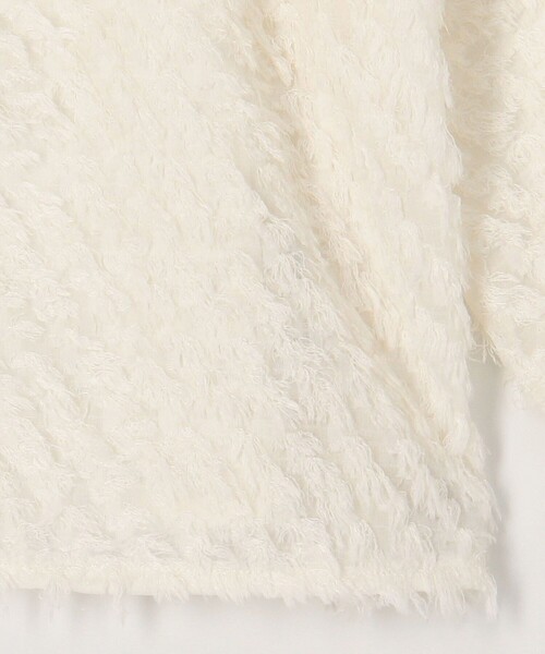 MICO COULIER(ミコクリエ)の「立体ジャガードZIPシャツブルゾン(ブルゾン・レディース・ベビーピンク/ブラック/キナリ・38)」の16枚目の写真