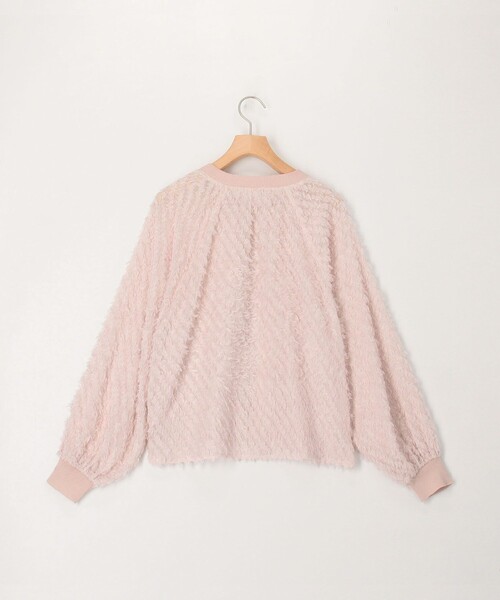 MICO COULIER(ミコクリエ)の「立体ジャガードZIPシャツブルゾン(ブルゾン・レディース・ベビーピンク/ブラック/キナリ・38)」の20枚目の写真