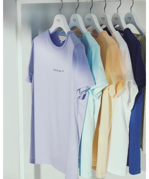 ミニロゴカラーTシャツ（Tシャツ/カットソー）｜To b. by agnes