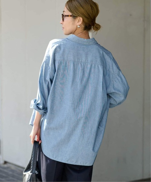 FRAMeWORK(フレームワーク)の「≪追加≫ダンガリーシャツ3(シャツ/ブラウス・レディース・サックスブルー・FREE)」の8枚目の写真
