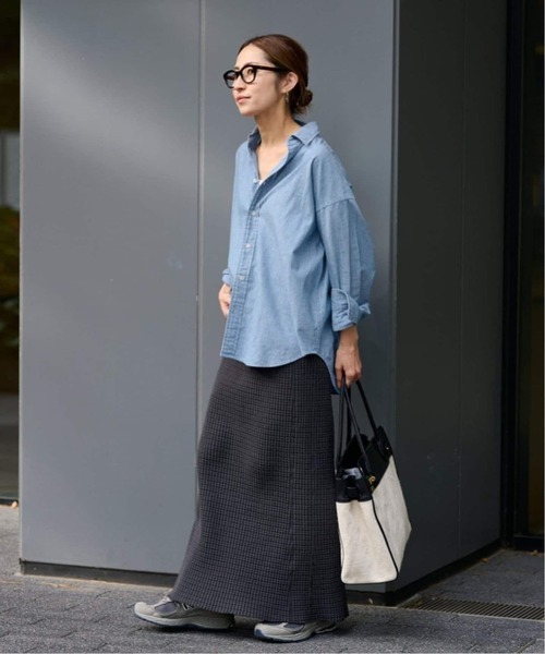 FRAMeWORK(フレームワーク)の「≪追加≫ダンガリーシャツ3(シャツ/ブラウス・レディース・サックスブルー・FREE)」の11枚目の写真