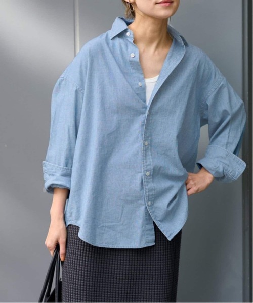 FRAMeWORK(フレームワーク)の「≪追加≫ダンガリーシャツ3(シャツ/ブラウス・レディース・サックスブルー・FREE)」の14枚目の写真