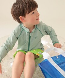BEAMS mini | UV ジップ ラッシュガード 2025SS(100~130cm)(ラッシュガード)