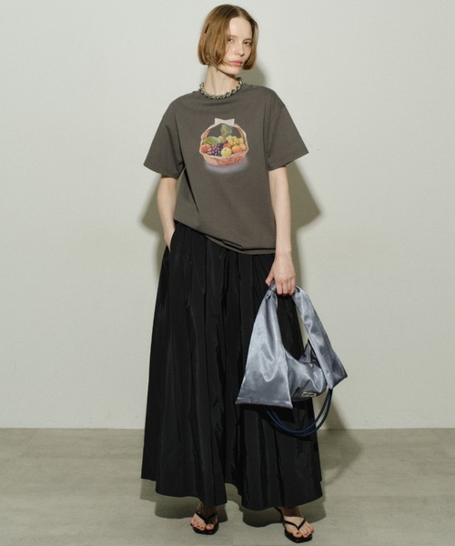 yae(ヤエ)の「Original graphic T-shirts / オリジナルグラフィックTシャツ(Tシャツ/カットソー・レディース・グレー/ホワイト・FREE)」の18枚目の写真