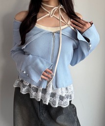 オフショルリブトップス【ZOZOTOWN限定アイテム 】