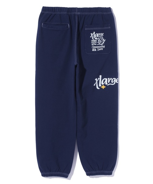 XLARGE（エクストララージ）の「COMMUNITY SPIRIT SWEATPANTS（スウェットパンツ・メンズ・アッシュ/ネイビー/ブラック・S/M/L/XL）」の13枚目の写真