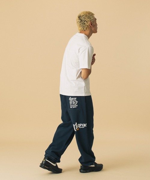 XLARGE（エクストララージ）の「COMMUNITY SPIRIT SWEATPANTS（スウェットパンツ・メンズ・アッシュ/ネイビー/ブラック・S/M/L/XL）」の16枚目の写真
