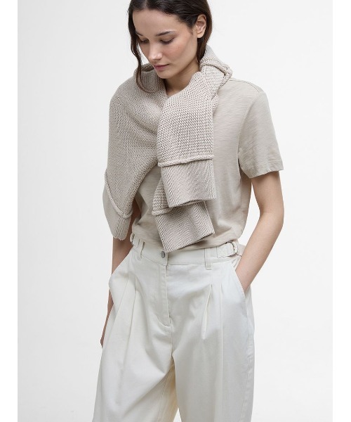 Barbour(バブアー)の「Amber テーパードパンツ(その他パンツ・レディース・ネイビー/クリーム/グリーン・8/10)」の6枚目の写真