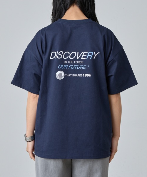 COLONY 2139(コロニートゥーワンスリーナイン)の「バックプリントTシャツ(Tシャツ/カットソー・レディース・ネイビー/グレー/オフホワイト・FREE)」の8枚目の写真