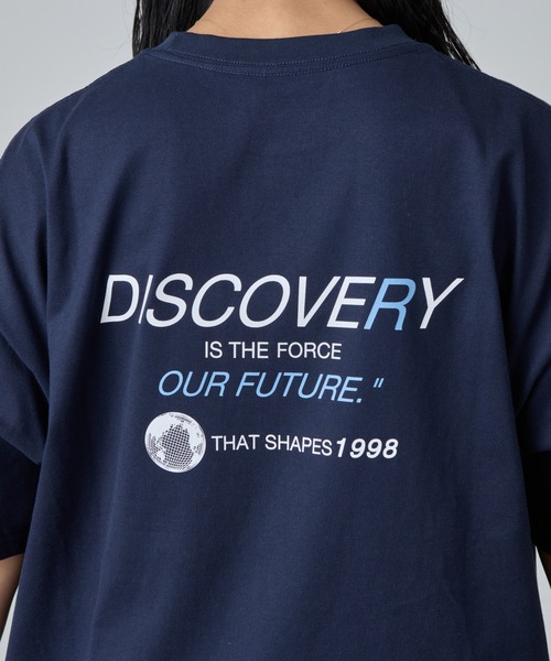 COLONY 2139(コロニートゥーワンスリーナイン)の「バックプリントTシャツ(Tシャツ/カットソー・レディース・ネイビー/グレー/オフホワイト・FREE)」の9枚目の写真