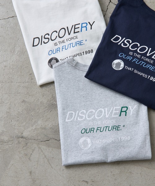 COLONY 2139(コロニートゥーワンスリーナイン)の「バックプリントTシャツ(Tシャツ/カットソー・レディース・ネイビー/グレー/オフホワイト・FREE)」の4枚目の写真