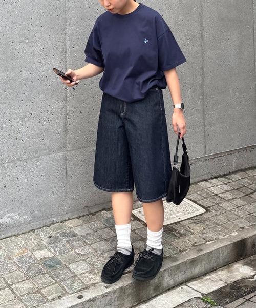 COLONY 2139(コロニートゥーワンスリーナイン)の「バックプリントTシャツ(Tシャツ/カットソー・レディース・ネイビー/グレー/オフホワイト・FREE)」の22枚目の写真