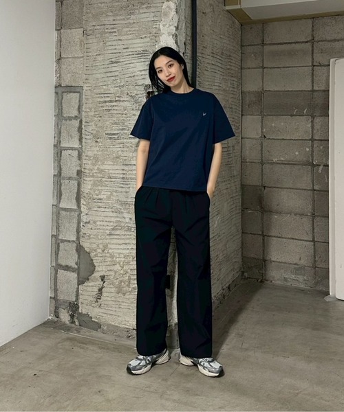 COLONY 2139(コロニートゥーワンスリーナイン)の「バックプリントTシャツ(Tシャツ/カットソー・レディース・ネイビー/グレー/オフホワイト・FREE)」の20枚目の写真