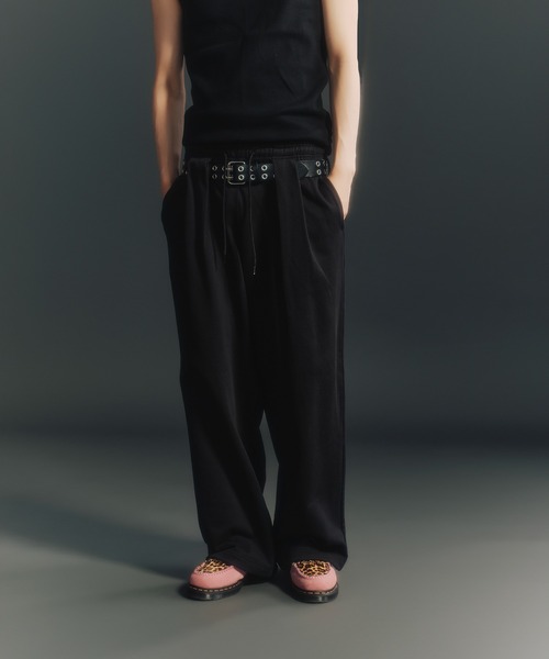 FTW(エフティダブリュー)の「RHINESTONE BELT LOOP SWEAT PANTS(スウェットパンツ・レディース・グレー/ブラック/ホワイト・SMALL/MEDIUM)」の18枚目の写真