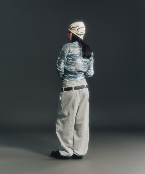FTW(エフティダブリュー)の「RHINESTONE BELT LOOP SWEAT PANTS(スウェットパンツ・レディース・グレー/ブラック/ホワイト・SMALL/MEDIUM)」の8枚目の写真