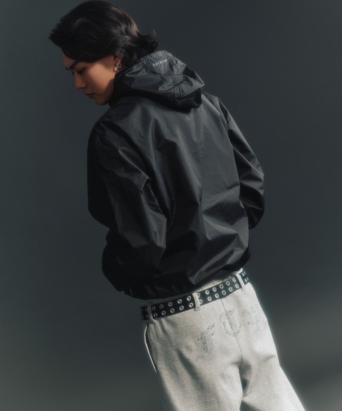 FTW(エフティダブリュー)の「RHINESTONE BELT LOOP SWEAT PANTS(スウェットパンツ・レディース・グレー/ブラック/ホワイト・SMALL/MEDIUM)」の11枚目の写真