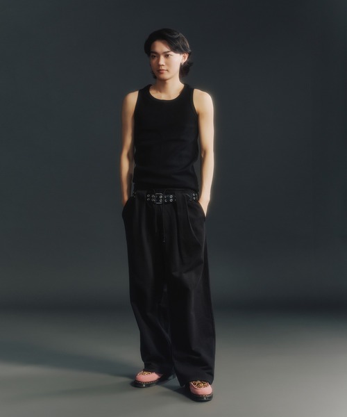 FTW(エフティダブリュー)の「RHINESTONE BELT LOOP SWEAT PANTS(スウェットパンツ・レディース・グレー/ブラック/ホワイト・SMALL/MEDIUM)」の21枚目の写真