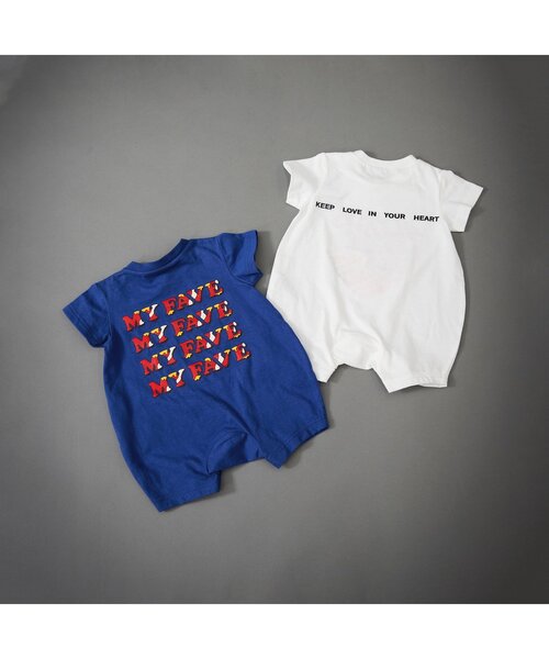 BREEZE(ブリーズ)の「【リンク】【B NEW JACK】10柄Tシャツロンパス(ロンパース・キッズ・ホワイト/ブルー・70/80)」の13枚目の写真