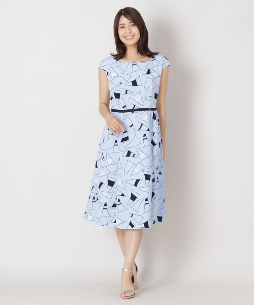 TO BE CHIC(トゥー ビー シック)の「セイルプリント ワンピース(ワンピース・レディース・ブルー/ダークネイビー・40/42)」の3枚目の写真