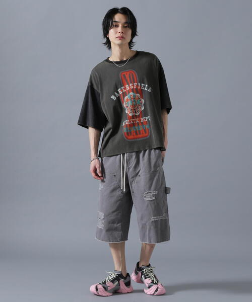 セール】DankeSchon/ダンケシェーン/GRADATION CHEMICAL TEE
