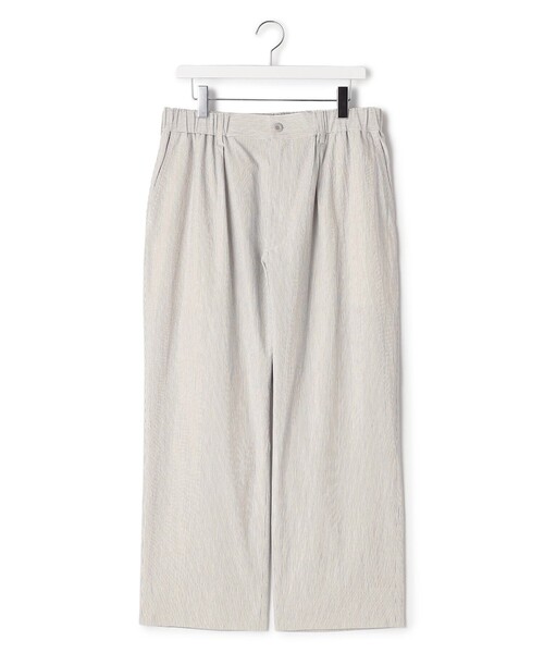 J.PRESS YORK STREET(ジェイプレスヨークストリート)の「【UNISEX】コットンリネンイージーストライプ パンツ(その他パンツ・メンズ・グレー系1/ブラック系2/ブラウン系3・SMALL/MEDIUM/LARGE)」の19枚目の写真