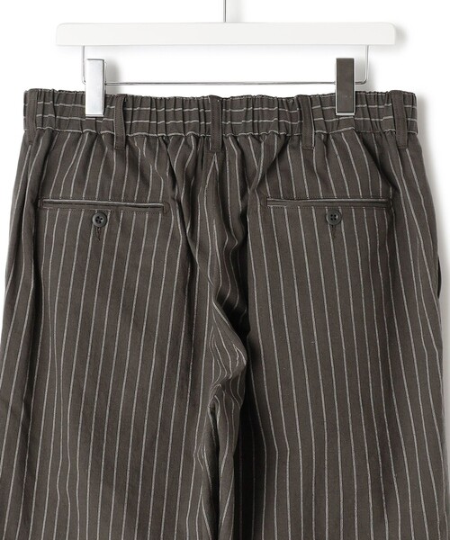 J.PRESS YORK STREET(ジェイプレスヨークストリート)の「【UNISEX】コットンリネンイージーストライプ パンツ(その他パンツ・メンズ・グレー系1/ブラック系2/ブラウン系3・SMALL/MEDIUM/LARGE)」の10枚目の写真