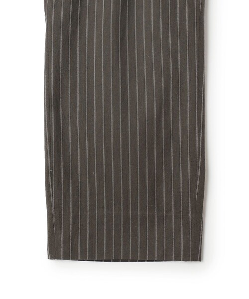 J.PRESS YORK STREET(ジェイプレスヨークストリート)の「【UNISEX】コットンリネンイージーストライプ パンツ(その他パンツ・メンズ・グレー系1/ブラック系2/ブラウン系3・SMALL/MEDIUM/LARGE)」の12枚目の写真