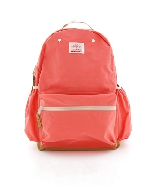 Ocean&Ground(オーシャン&グラウンド)の「DAYPACK GOODAY MORE(バックパック/リュック・キッズ・ベージュ/ブラック/カーキ/ターコイズブルー/ブルー/ラベンダー/ライトピンク/ダークネイビー/サーモンピンク/ブルー系その他・LARGE)」の9枚目の写真