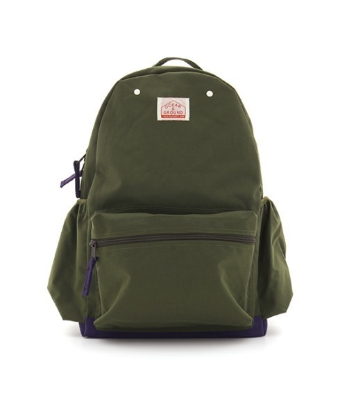 Ocean&Ground(オーシャン&グラウンド)の「DAYPACK GOODAY MORE(バックパック/リュック・キッズ・ベージュ/ブラック/カーキ/ターコイズブルー/ブルー/ラベンダー/ライトピンク/ダークネイビー/サーモンピンク/ブルー系その他・LARGE)」の3枚目の写真