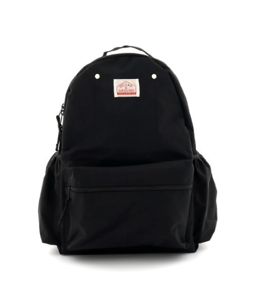 Ocean&Ground(オーシャン&グラウンド)の「DAYPACK GOODAY MORE(バックパック/リュック・キッズ・ベージュ/ブラック/カーキ/ターコイズブルー/ブルー/ラベンダー/ライトピンク/ダークネイビー/サーモンピンク/ブルー系その他・LARGE)」の2枚目の写真