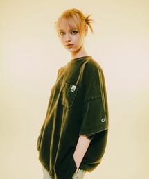 Champion | X-girl x Champion POCKET S/S BIG TEE DRESS(ワンピース)