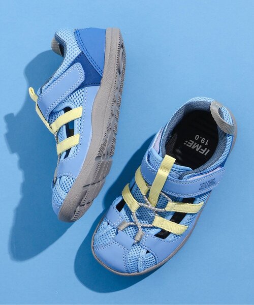 IFME（イフミー）の「IFME 別注ウォーターシューズ（サンダル・キッズ・ブラック/レインボー/ピンク/ブルー・14/13/15 /16/17/18/19/20）」の3枚目の写真