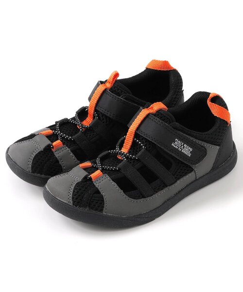 IFME（イフミー）の「IFME 別注ウォーターシューズ（サンダル・キッズ・ブラック/レインボー/ピンク/ブルー・14/13/15 /16/17/18/19/20）」の9枚目の写真