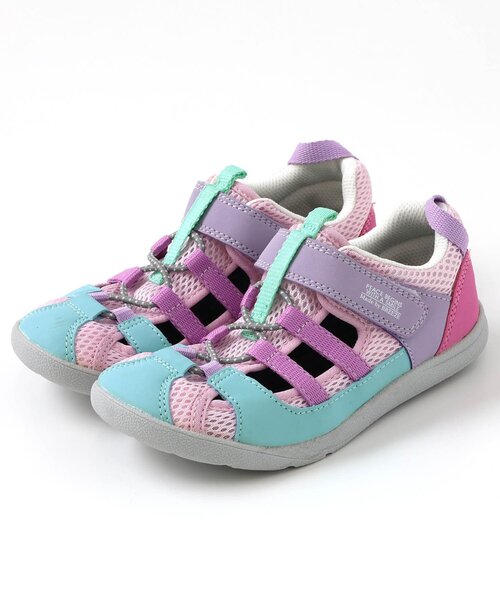 IFME（イフミー）の「IFME 別注ウォーターシューズ（サンダル・キッズ・ブラック/レインボー/ピンク/ブルー・14/13/15 /16/17/18/19/20）」の19枚目の写真