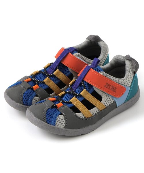 IFME（イフミー）の「IFME 別注ウォーターシューズ（サンダル・キッズ・ブラック/レインボー/ピンク/ブルー・14/13/15 /16/17/18/19/20）」の20枚目の写真