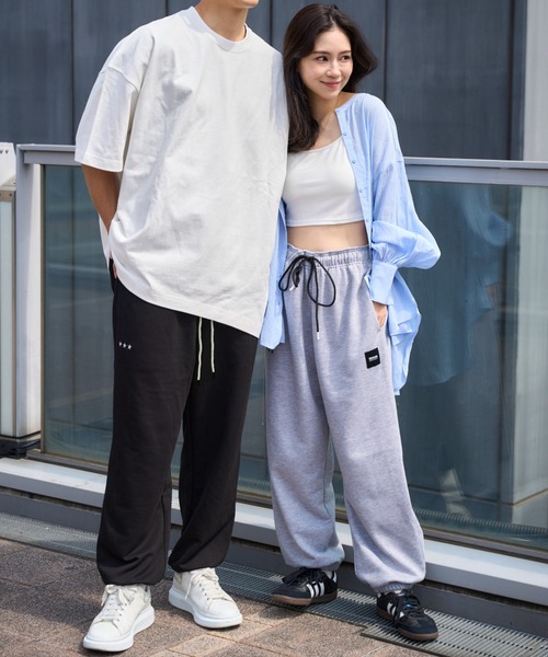 ATHLETA（アスレタ）の「［ athleta ］スウェットパンツ（スウェットパンツ・レディース・杢グレー/ブラック・L/M）」の3枚目の写真