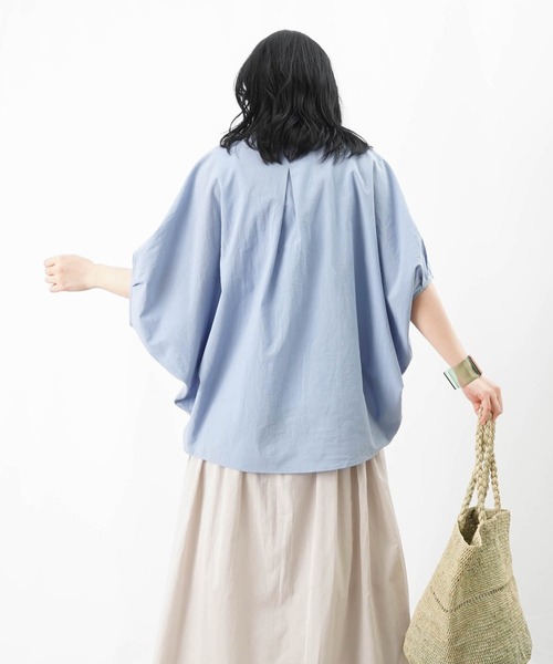 ブラウス シャツ LC/LLL バンザイブラウス/コクーンドルマンブラウス レディース LADY LUCK LUCA ブラウス シャツ LC/LLL バンザイブラウス