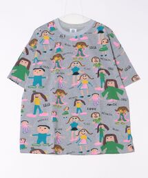 【HOOK】for girls カラフルポップアートTシャツ (SS)