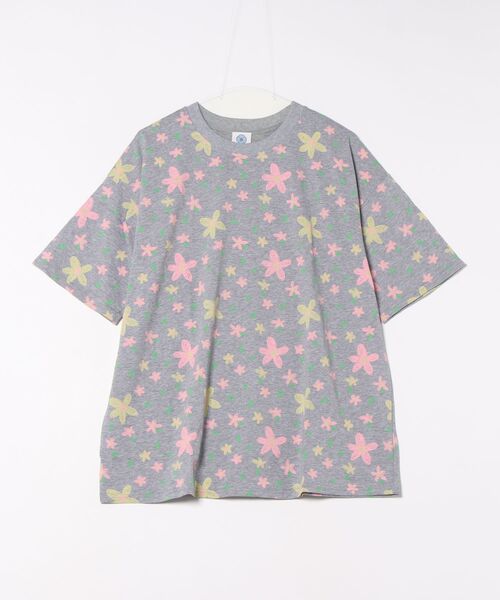 HOOK(フック)の「【HOOK】for girls カラフルポップアートTシャツ (SS)(Tシャツ/カットソー・レディース・ダークグレー/パープル/ベージュ/グリーン/ピンク/ライトグレー/ベージュ系その他/ベージュ系その他2/グレー/グレー系その他/スモークピンク/ブラック/ライトベージュ/ピンク系その他/グレー系その他2・FREE)」の16枚目の写真