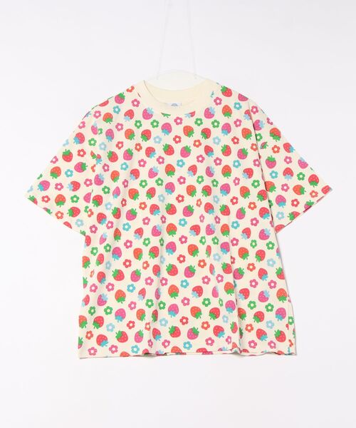 HOOK(フック)の「【HOOK】for girls カラフルポップアートTシャツ (SS)(Tシャツ/カットソー・レディース・ダークグレー/パープル/ベージュ/グリーン/ピンク/ライトグレー/ベージュ系その他/ベージュ系その他2/グレー/グレー系その他/スモークピンク/ブラック/ライトベージュ/ピンク系その他/グレー系その他2・FREE)」の22枚目の写真