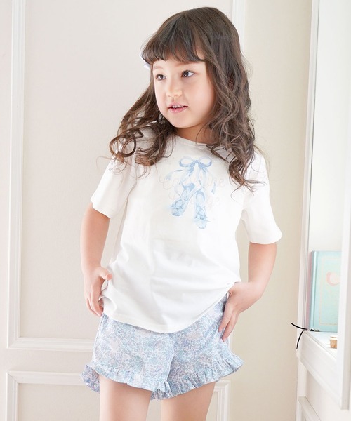 Catherine Cottage(キャサリンコテージ)の「デコレーションプリントTシャツ(Tシャツ/カットソー・キッズ・ホワイト系4/ホワイト系1/ホワイト系2/ホワイト系5・100/110/120/130/140/150/160)」の17枚目の写真