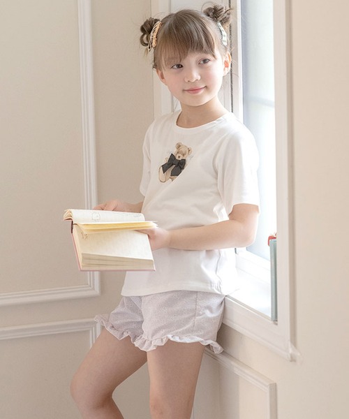 Catherine Cottage(キャサリンコテージ)の「デコレーションプリントTシャツ(Tシャツ/カットソー・キッズ・ホワイト系4/ホワイト系1/ホワイト系2/ホワイト系5・100/110/120/130/140/150/160)」の15枚目の写真