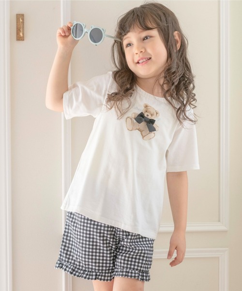 Catherine Cottage(キャサリンコテージ)の「デコレーションプリントTシャツ(Tシャツ/カットソー・キッズ・ホワイト系4/ホワイト系1/ホワイト系2/ホワイト系5・100/110/120/130/140/150/160)」の16枚目の写真