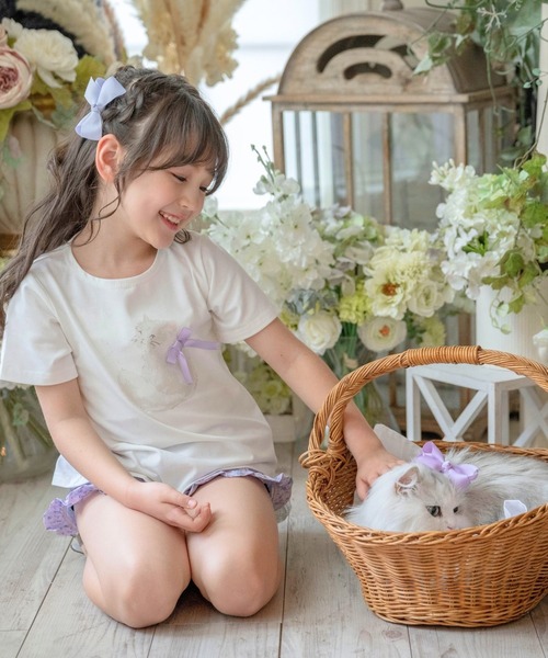 Catherine Cottage(キャサリンコテージ)の「デコレーションプリントTシャツ(Tシャツ/カットソー・キッズ・ホワイト系4/ホワイト系1/ホワイト系2/ホワイト系5・100/110/120/130/140/150/160)」の18枚目の写真