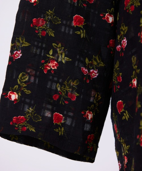 FIG&VIPER（フィグアンドバイパー）の「シアーBIG JK（テーラードジャケット・レディース・ベージュ/ネイビー・FREE）」の4枚目の写真