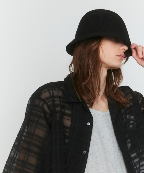 VICTIM（ヴィクティム）の「VICTIM ヴィクティム / VICTIM×CA4LA / BIG THERMO HAT カシラコラボレーションサーモメトロハット / VTM-25-A-005（ハット・メンズ・ホワイト/ブラウン/ブラック・FREE）」の5枚目の写真