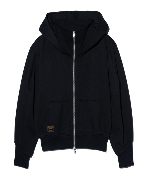 Layered Neck Hoodie / レイヤードネックフーディ（パーカー