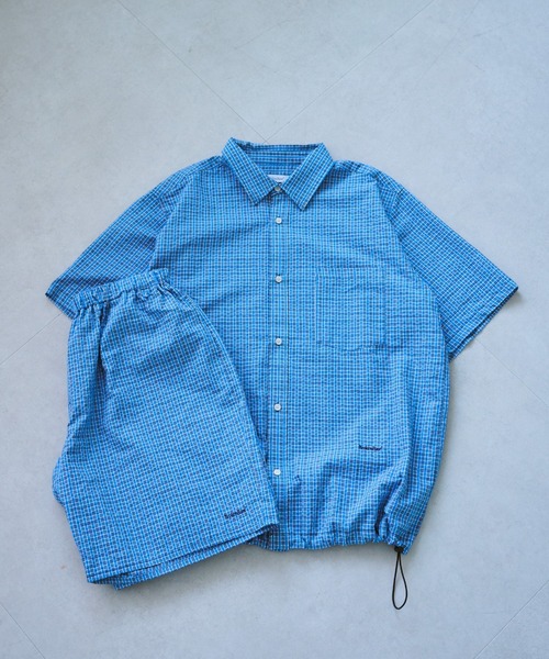 BROKEN BASE（ブロークンベース）の「チェックセットアップパジャマショーツ（その他パンツ・メンズ・ブルー/ブルー系/ピンク系・SMALL/MEDIUM/LARGE）」の13枚目の写真