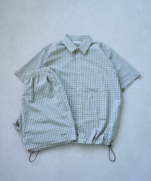 BROKEN BASE（ブロークンベース）の「チェックセットアップパジャマショーツ（その他パンツ・メンズ・ブルー/ブルー系/ピンク系・SMALL/MEDIUM/LARGE）」の14枚目の写真